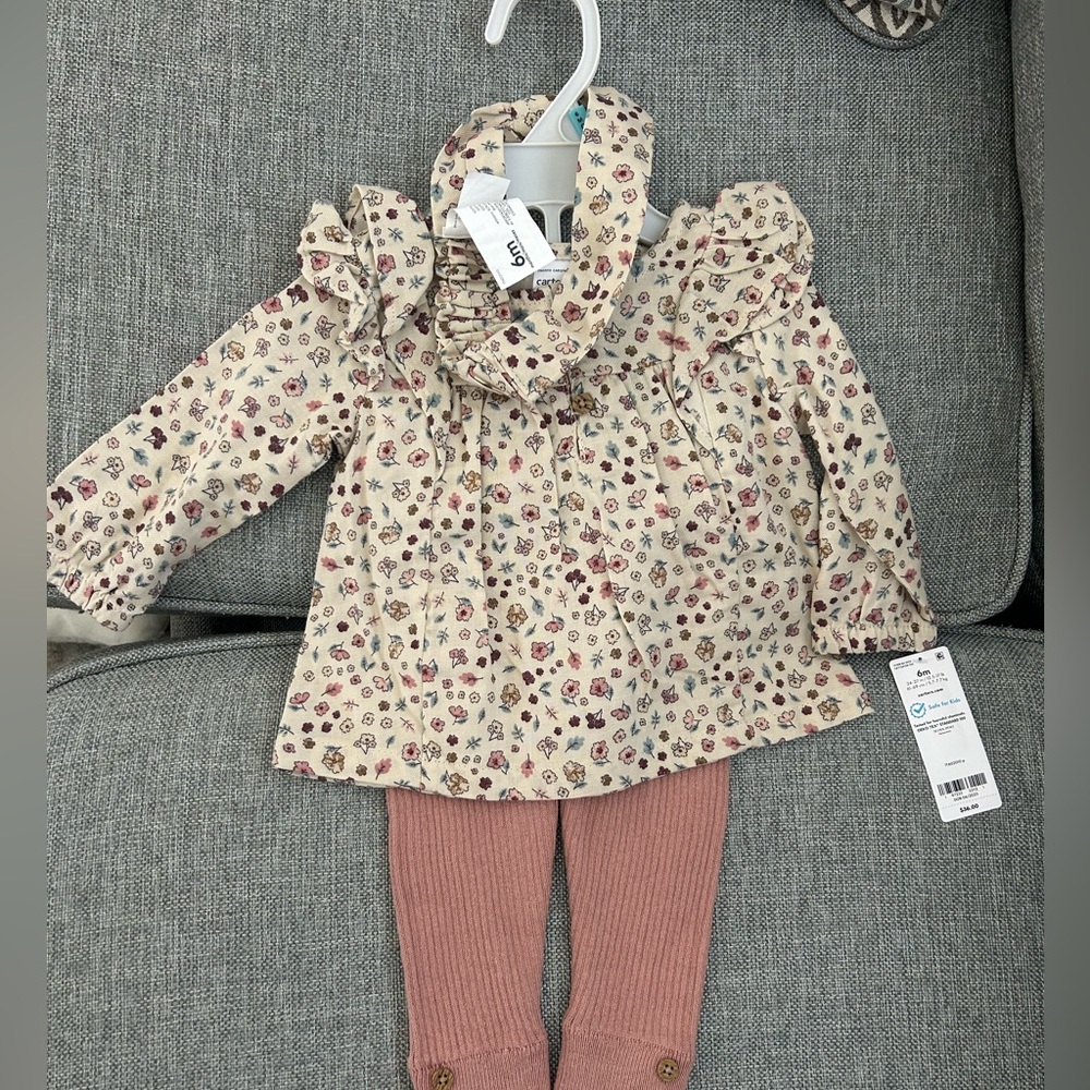 Carter’s Baby Girl Shirt and Pants